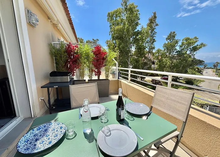 Altu Mare 2 Pieces Avec Terrasse Agosta Porticcio Lägenhet